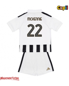 Juventus Weston McKennie #22 Echipament de Fotbal Replică 2026-27 Copii Acasa (+ Șorturi)